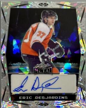 Eric Desjardins #BA-ED1 2024 Leaf Metal Legends Autograph Hockey