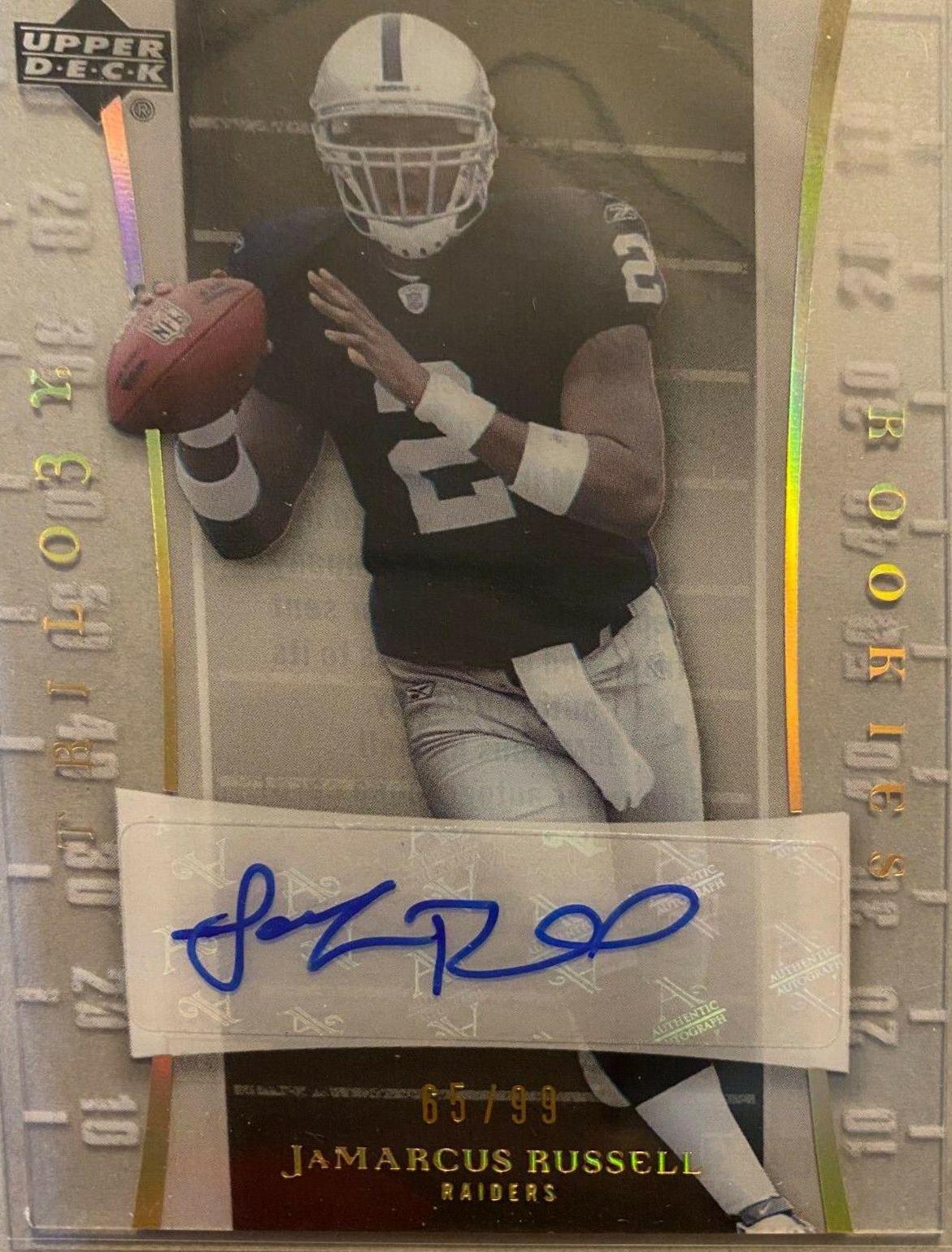 JaMarcus Russell [Autograph] #101