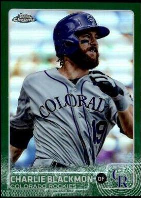 Charlie Blackmon [Green Refractor] #77
