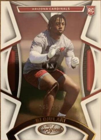 BJ Ojulari #107 Football Cards 2023 Panini Certified