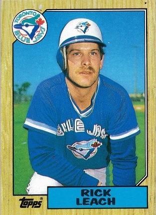 Rick Leach #716 Baseball Cards 1987 Topps