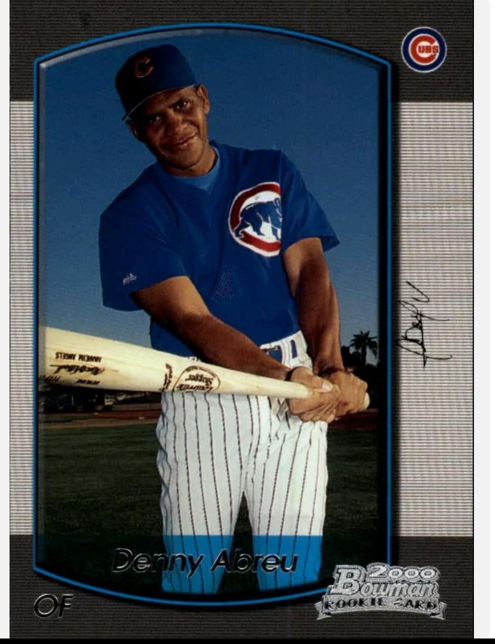Denny Abreu Base Card RC #71 Baseball Cards 2000 Bowman Draft Picks
