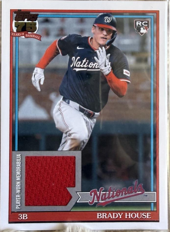 Brady House #91R2-BH 2026 Topps Baseball 1991 Topps Relics