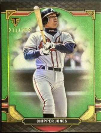 Chipper Jones [Emerald] #96