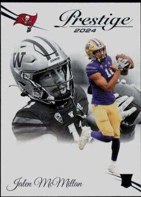 Jalen McMillan #351 Football Cards 2024 Panini Prestige