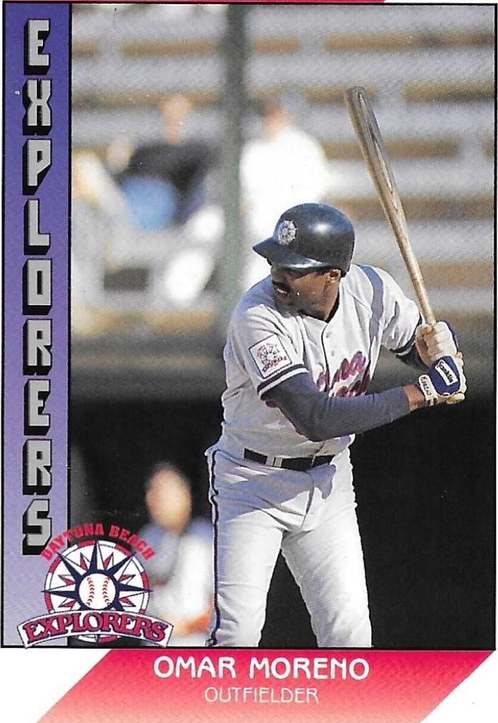 Omar Moreno #46 Baseball Cards 1991 Pacific Senior League