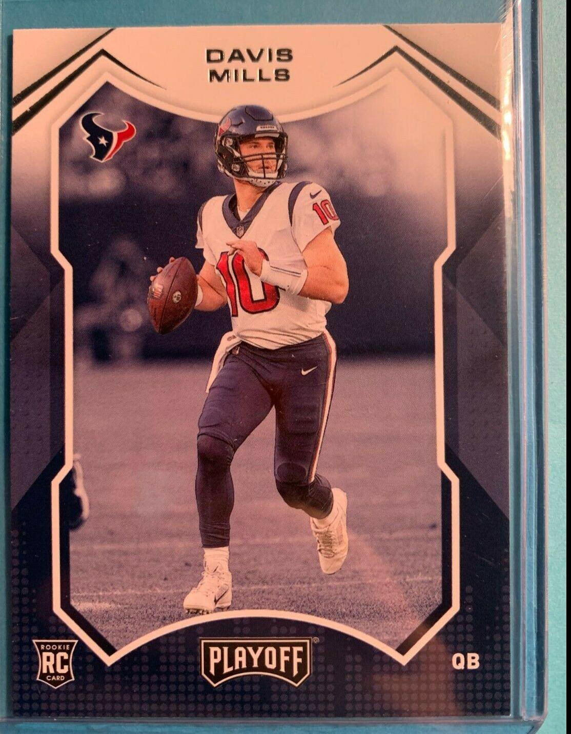 Davis Mills #223 Football Cards 2021 Panini Playoff