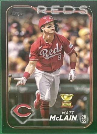 Matt McLain [Black] (2024 Topps)