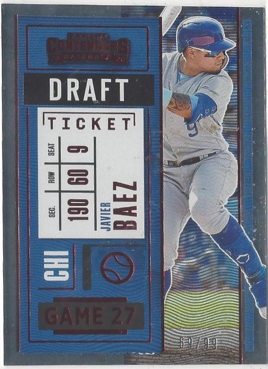 Javier Baez [Draft Red] #80