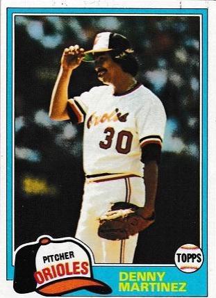 Denny Martinez #367 Baseball Cards 1981 Topps