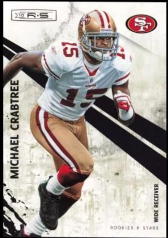 Michael Crabtree #127 2010 Panini Rookies & Stars Football