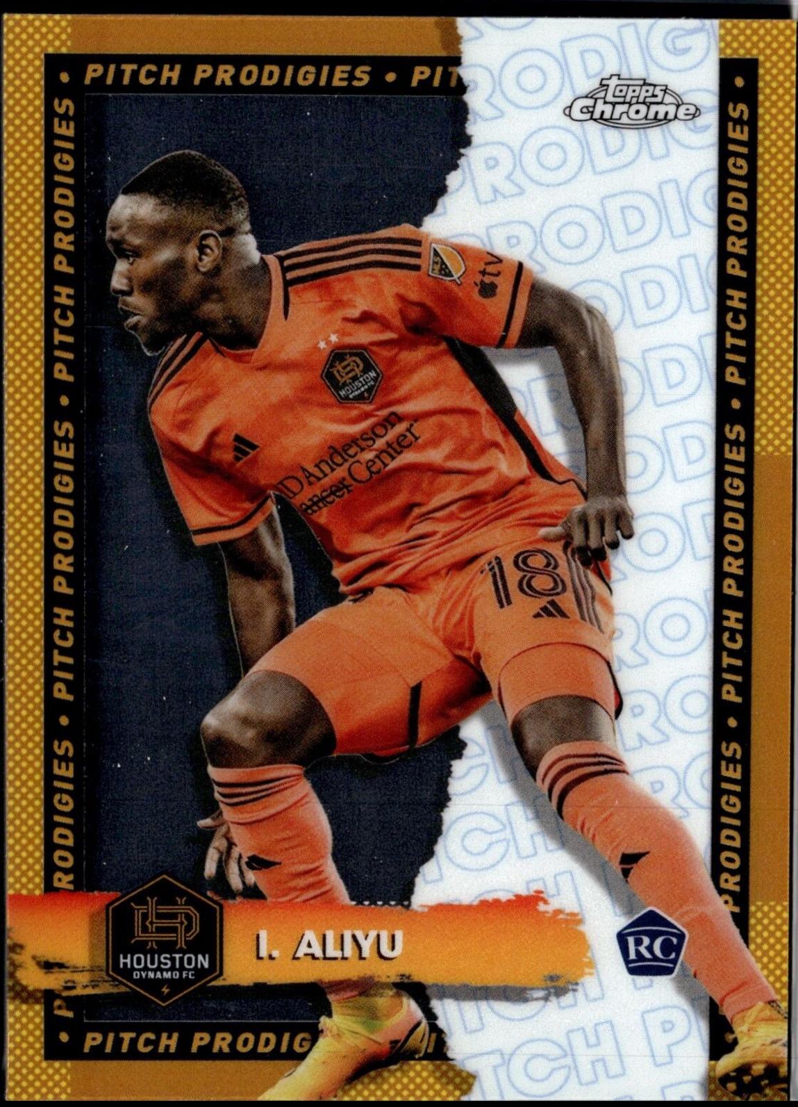 Ibrahim Aliyu #17 Soccer Cards 2024 Topps Chrome MLS