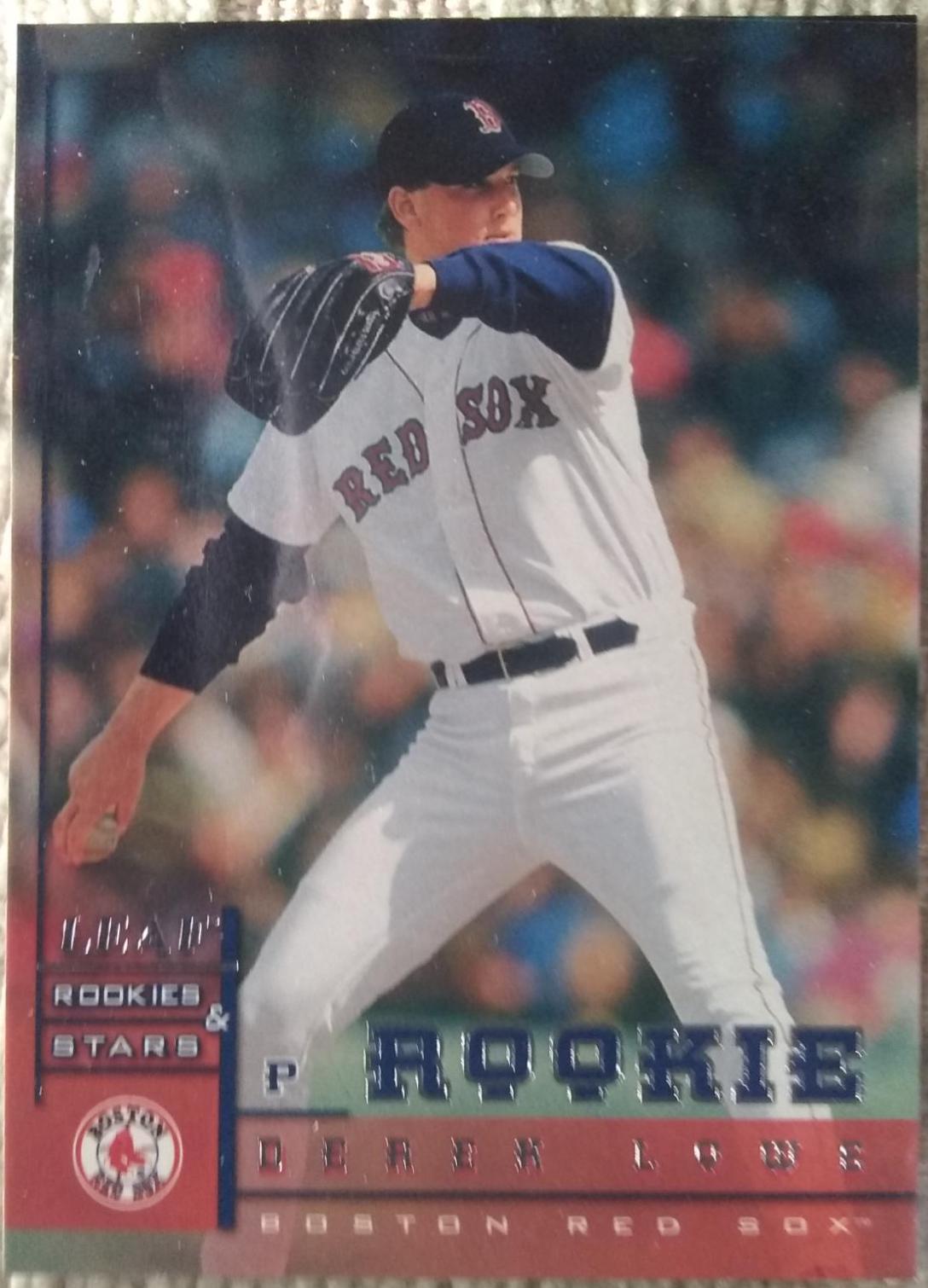 Derek Lowe #234 Baseball Cards 1998 Leaf Rookies & Stars