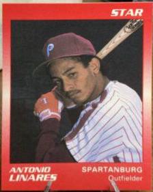 Antonio Linares #55 Baseball Cards 1989 Star