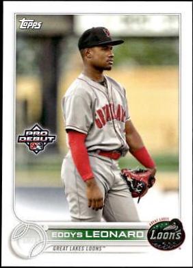Eddys Leonard #PD-95 Baseball Cards 2022 Topps Pro Debut