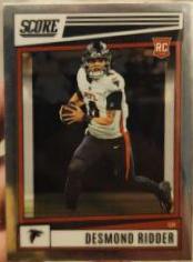 Desmond Ridder #SP-303 Football Cards 2022 Panini Chronicles Score Premium Rookies