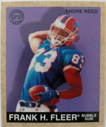 Andre Reed #7 Football Cards 1997 Fleer Goudey