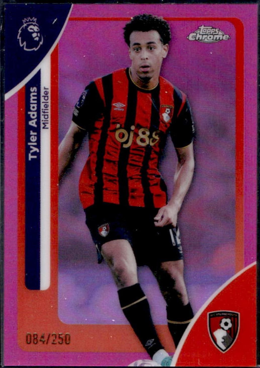 Tyler Adams [Pink Refractor] #2