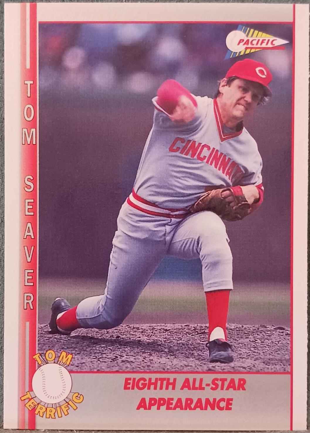 Tom Seaver #43 Baseball Cards 1992 Pacific Tom Seaver