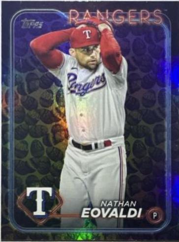 Nathan Eovaldi [Rainbow Foil] (2024 Topps)