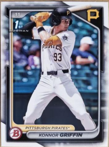 Konnor Griffin #BD-22 Baseball Cards 2024 Bowman Draft
