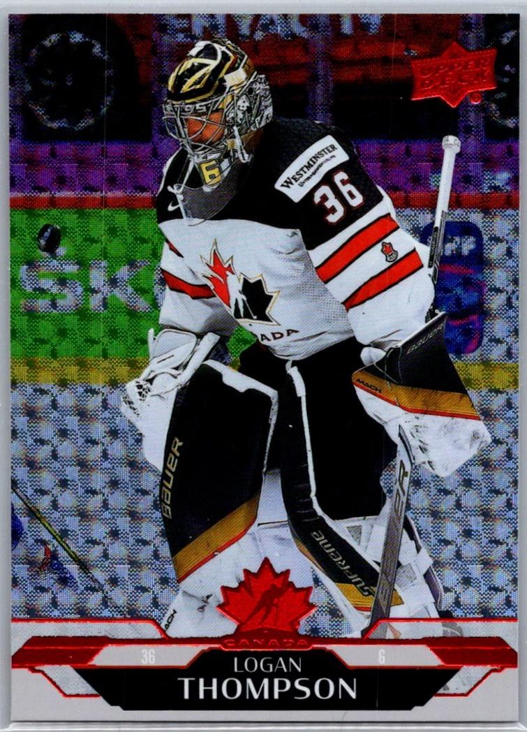 Logan Thompson #91 2026 Upper Deck Team Canada Hockey