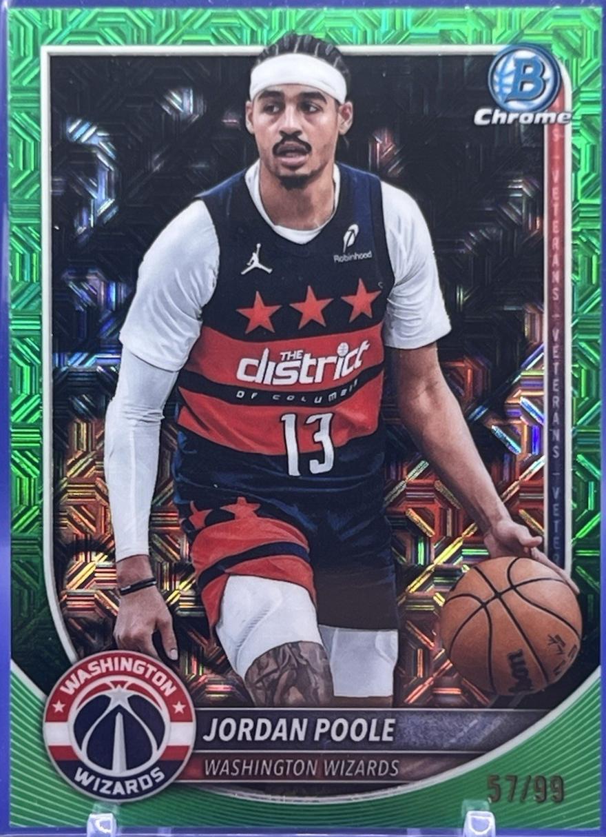 Jordan Poole [Green Mojo] #BCV-97