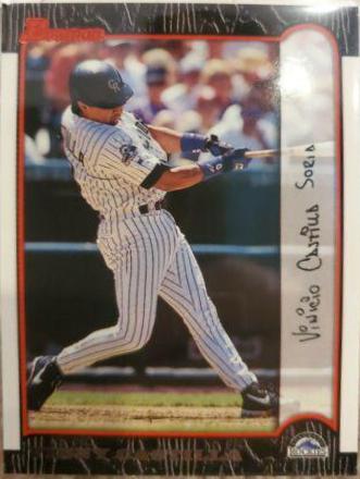 Vinny Castilla #22 Baseball Cards 1999 Bowman