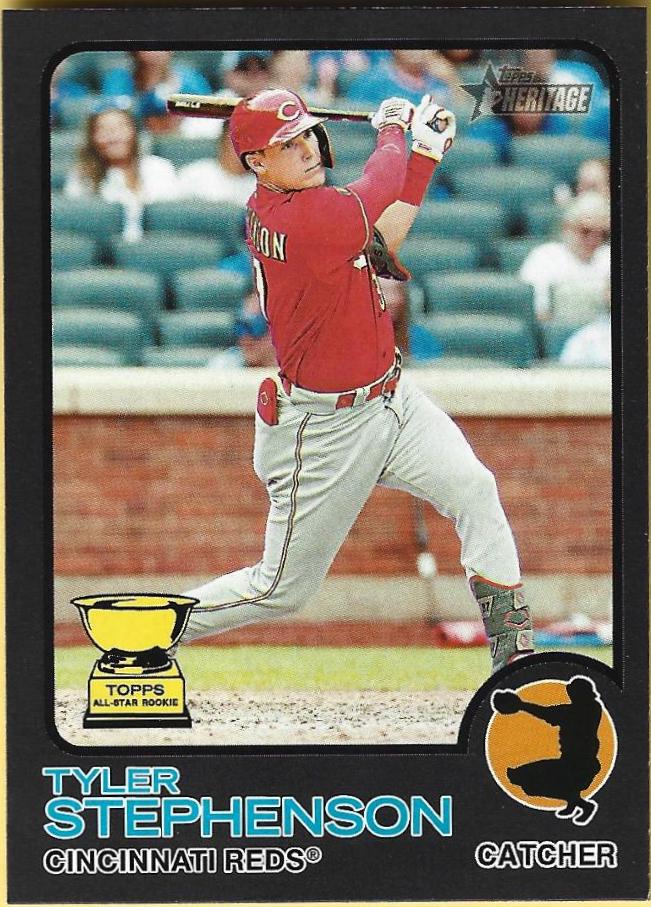 Tyler Stephenson [Black Border] #498