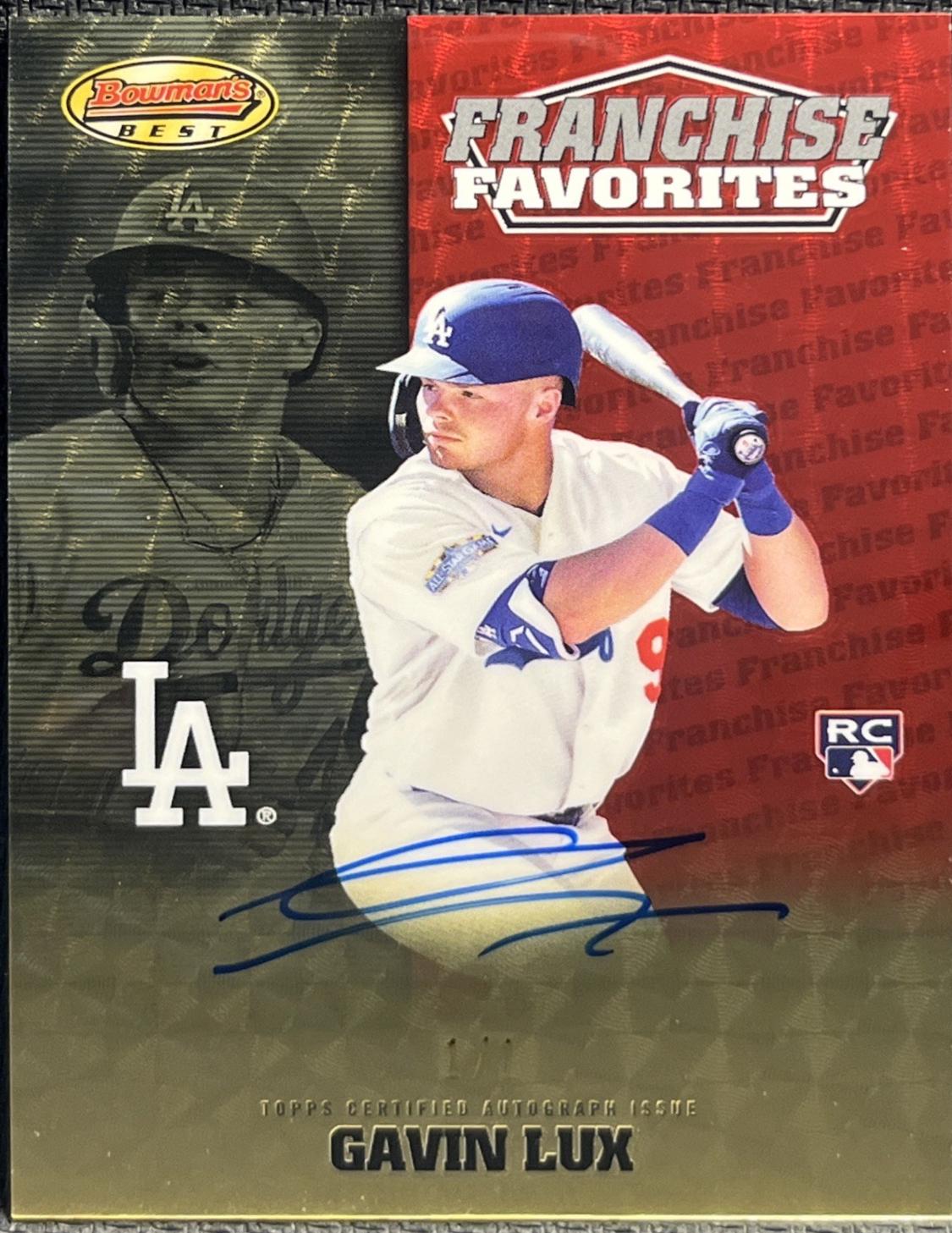 Gavin Lux [SuperFractor Autograph] #FFA-GL