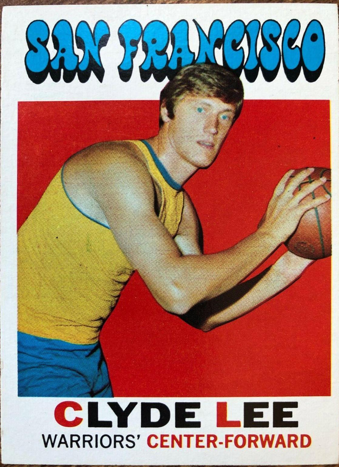 Clyde Lee #12 Basketball Cards 1971 Topps