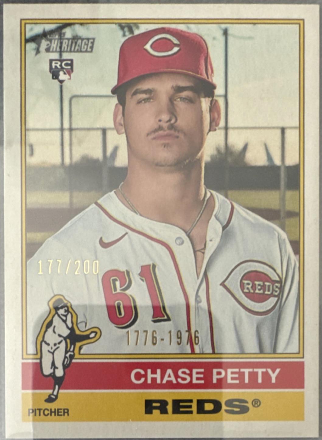 Chase Petty [Bicentennial] #607