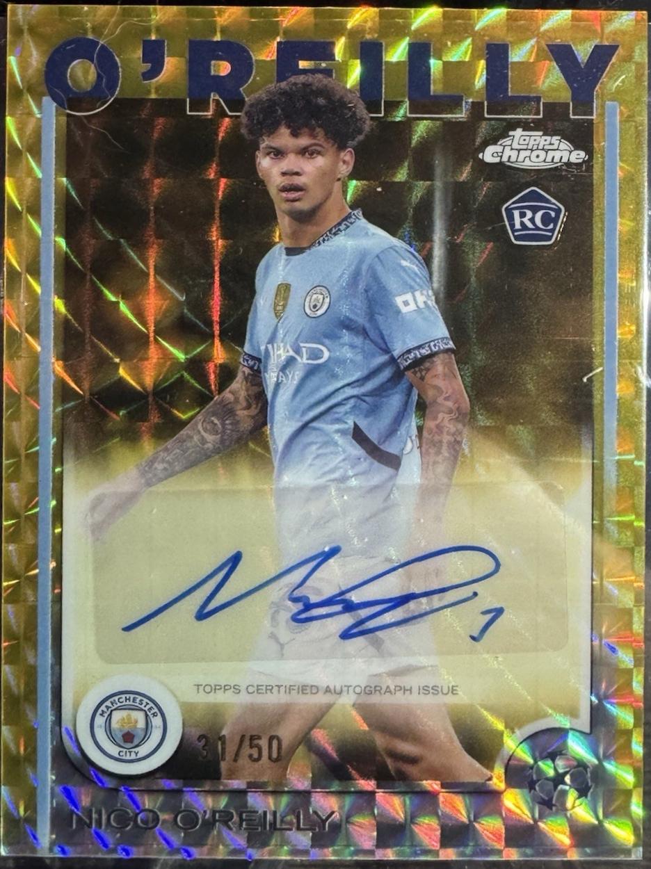 Nico O'Reilly [Gold Geometric Refractor] #CA-NO