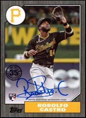 Rodolfo Castro [Black] #87BA-RCA