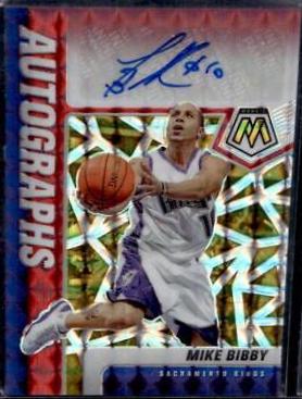 Mike Bibby #AM-MBI 2020-21 Panini Mosaic Basketball Autographs