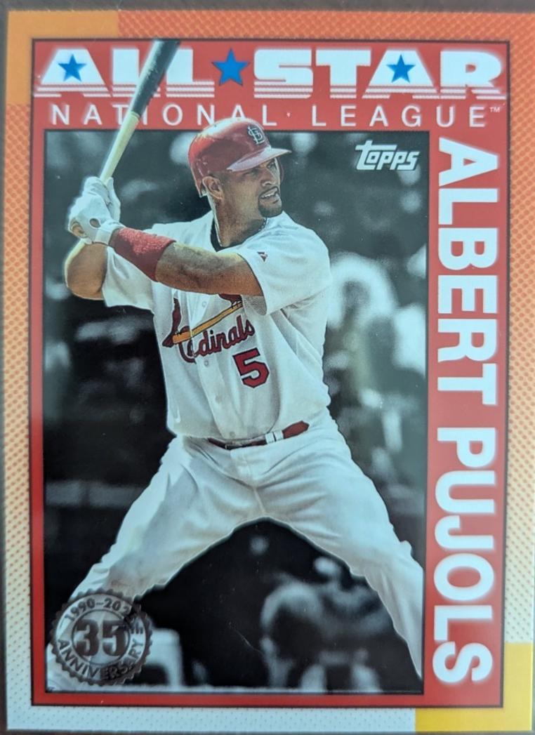 Albert Pujols Signed 2009 Allstar Game Visitor Guide St. Louis Cardinals  PFF COA, image size:762x1047