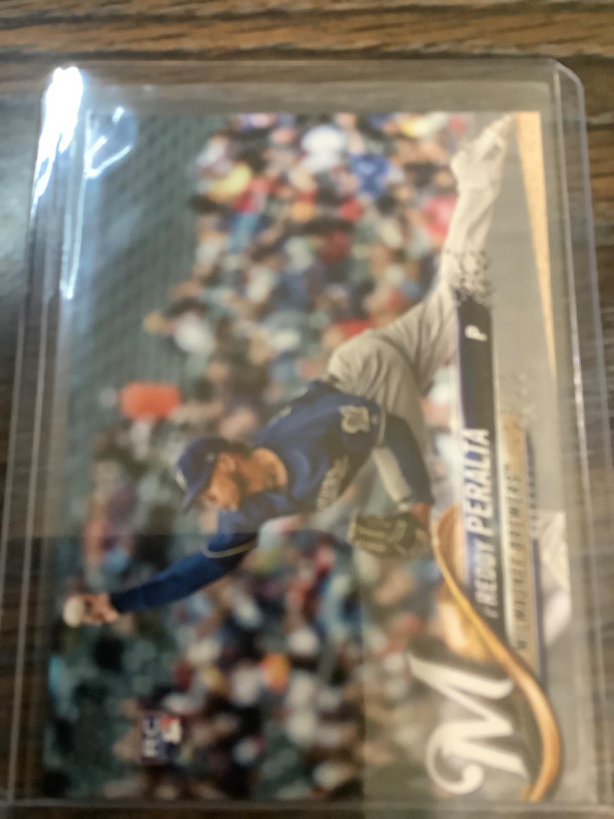 Freddy Peralta #US39 Baseball Cards 2018 Topps Update