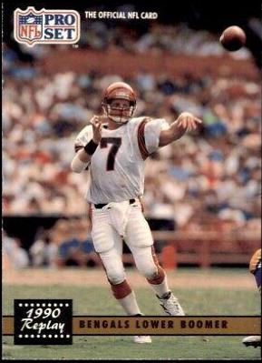 Boomer Esiason #327 Football Cards 1991 Pro Set