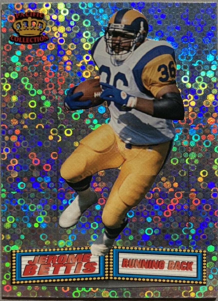 Jerome Bettis #3 Football Cards 1994 Pacific Marquee Prisms