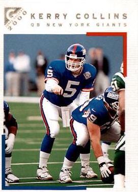 Kerry Collins #13 Football Cards 2000 Topps Gallery