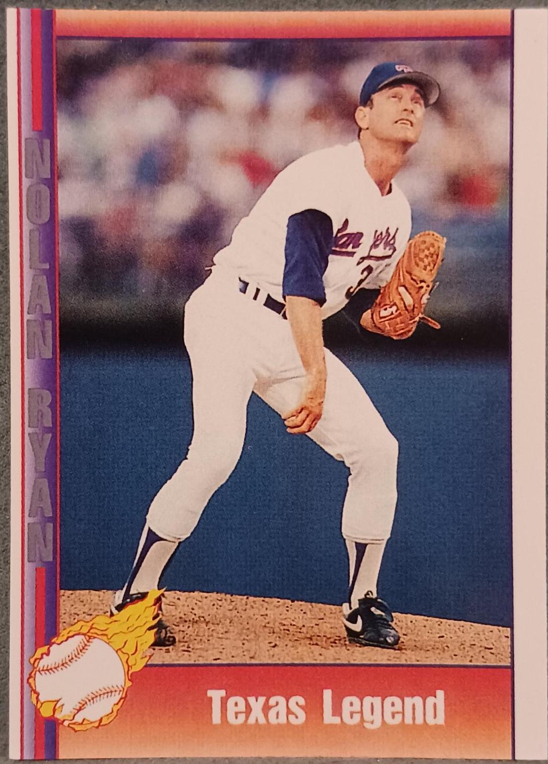 Nolan Ryan #165 Baseball Cards 1991 Pacific Nolan Ryan