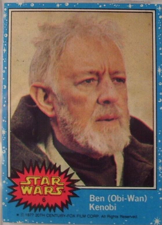 Ben Obi-Wan Kenobi #6 1977 Topps Star Wars