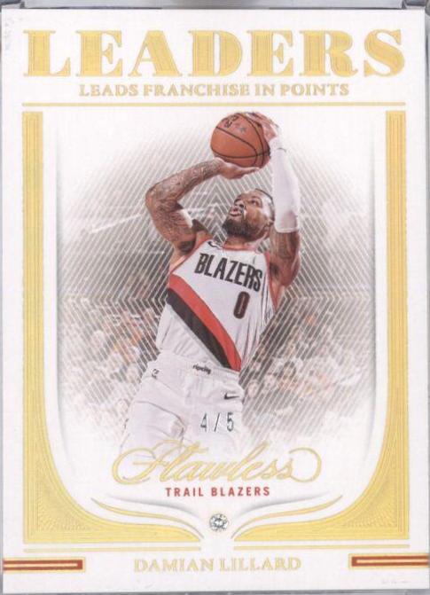 Damian Lillard #161 2022-23 Panini Flawless Basketball