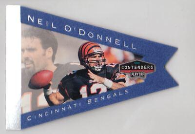 Neil O'Donnell #16 1998 Playoff Contenders Pennants Football