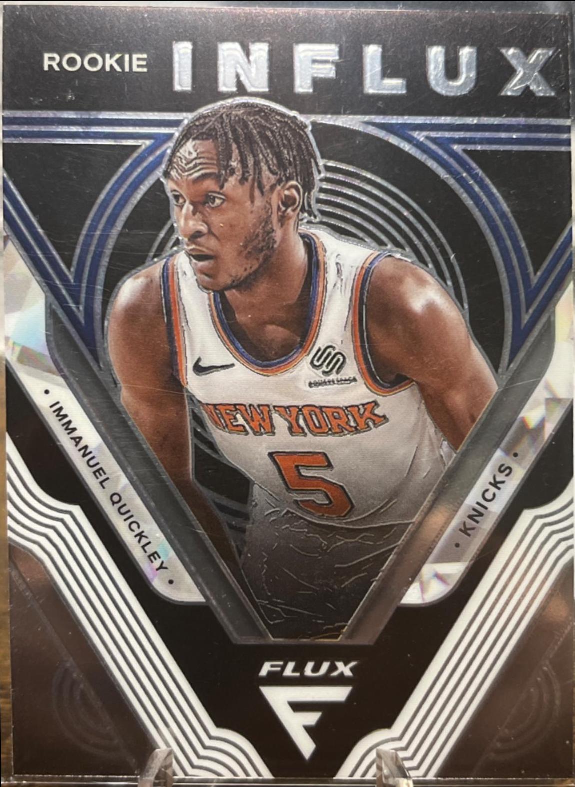 Immanuel Quickley #6 Basketball Cards 2020 Panini Flux Rookie Influx