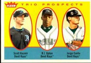 Scott Kazmir / B.J. Upton / Jorge Cantu