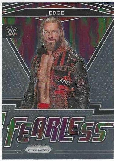 Edge #7 Wrestling Cards 2022 Panini Prizm WWE Fearless