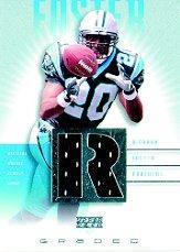 Deshaun Foster #DF-500 Football Cards 2002 Upper Deck Graded Rookie Jersey