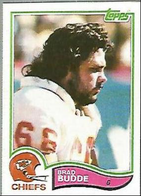 Brad Budde #111 Football Cards 1982 Topps