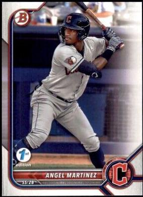 Angel Martinez #BD-134 2022 Bowman Draft 1st Edition Baseball